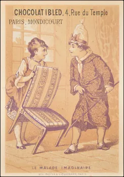 Baster & Vieillemard carte réclame chromo Paris 1878-1914 1995.1.3152.6 Photo