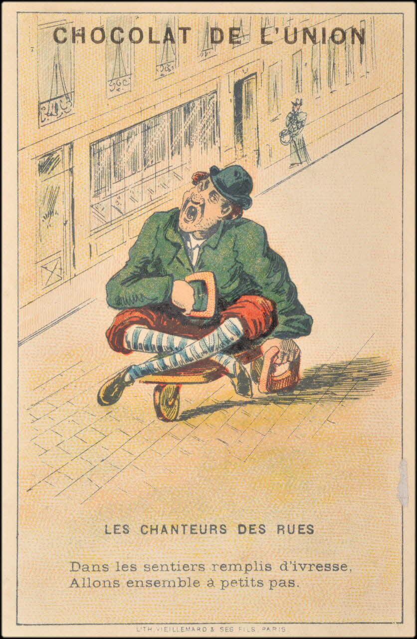 Baster & Vieillemard carte réclame chromo Paris 1886-1895 1995.1.3155.11 Photo