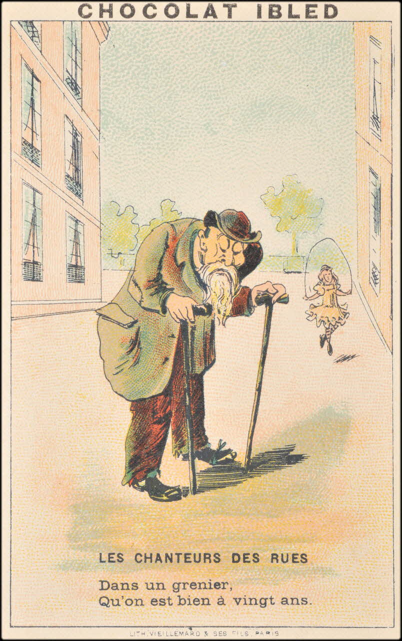 Baster & Vieillemard carte réclame chromo Paris 1886-1895 1995.1.3155.4 Photo