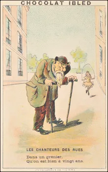 Baster & Vieillemard carte réclame chromo Paris 1886-1895 1995.1.3155.4 Photo
