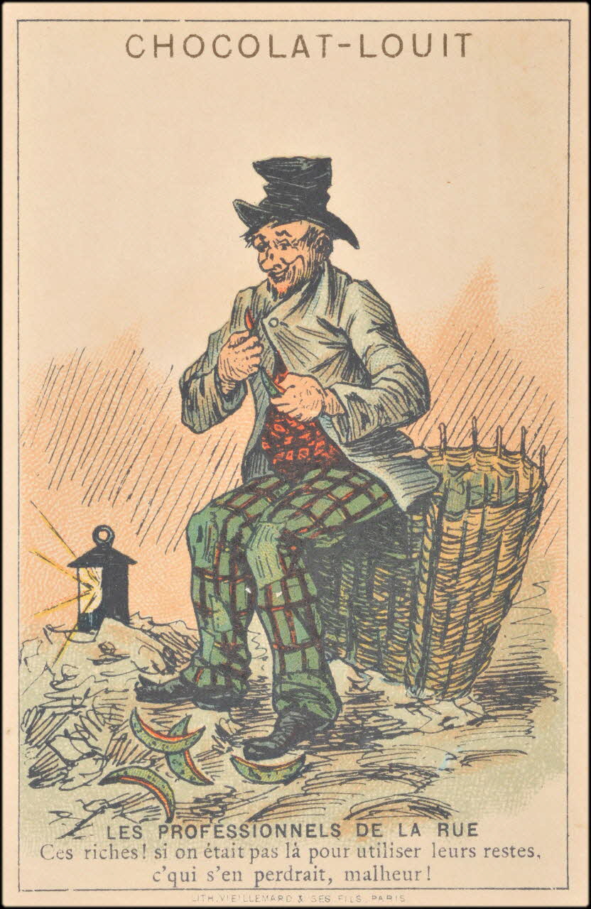 Baster & Vieillemard carte réclame chromo Paris 1886-1895 1995.1.3156.3 Photo Mucem