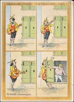 Baster & Vieillemard carte réclame chromo Paris 1878-1914 1995.1.3160.3 Photo