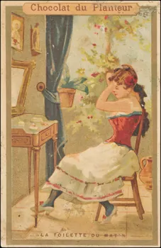 Baster & Vieillemard carte réclame chromo Paris 1878-1914 1995.1.3163.4  Photo