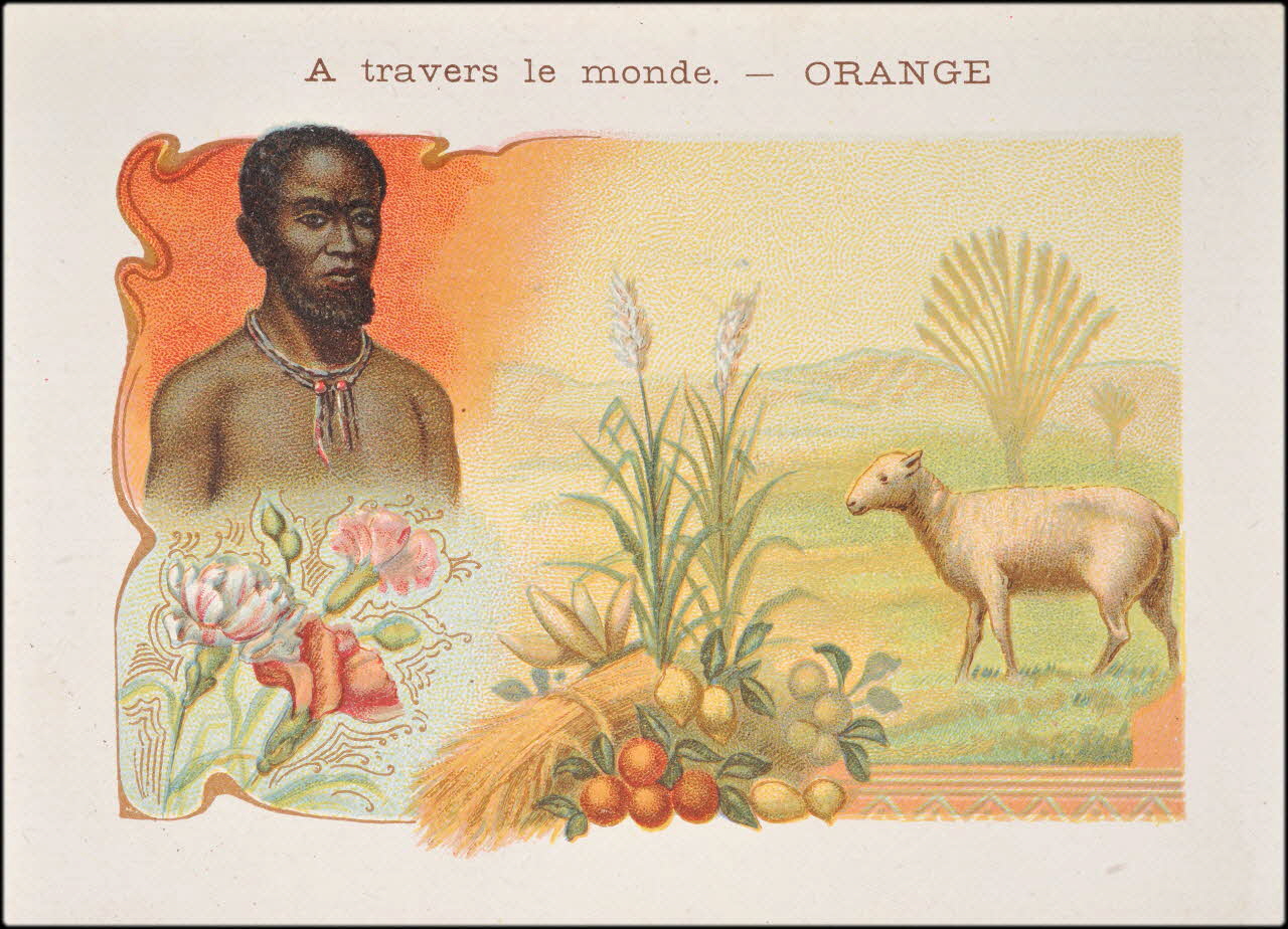 Baster & Vieillemard / Nathan F. carte réclame chromo Paris 1895-1906 1995.1.3165.1 Photo