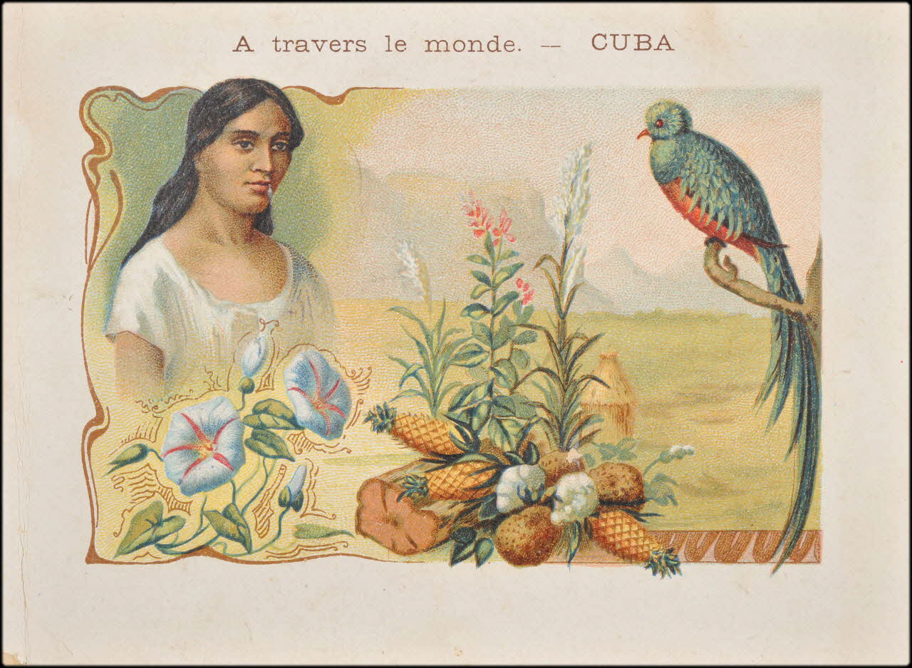 Baster & Vieillemard / Nathan F. carte réclame chromo Paris 1895-1906 1995.1.3165.3 Photo