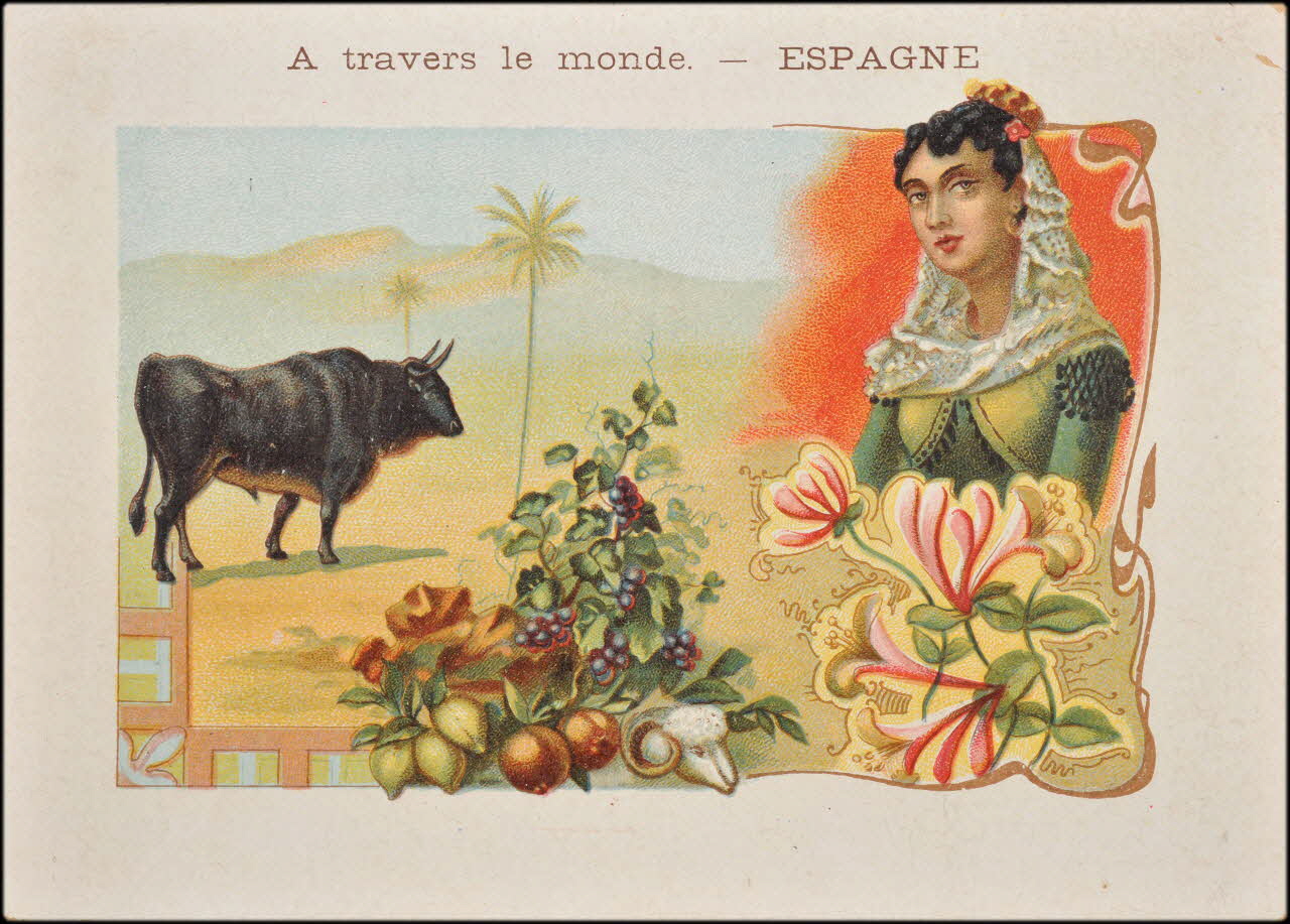 Baster & Vieillemard / Nathan F. carte réclame chromo Paris 1895-1906 1995.1.3165.4 Photo