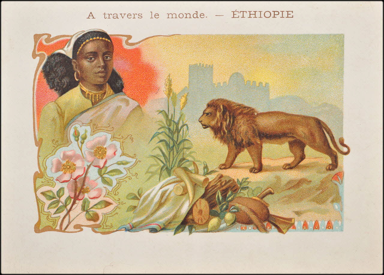 Baster & Vieillemard / Nathan F. carte réclame chromo Paris 1895-1906 1995.1.3165.5 Photo