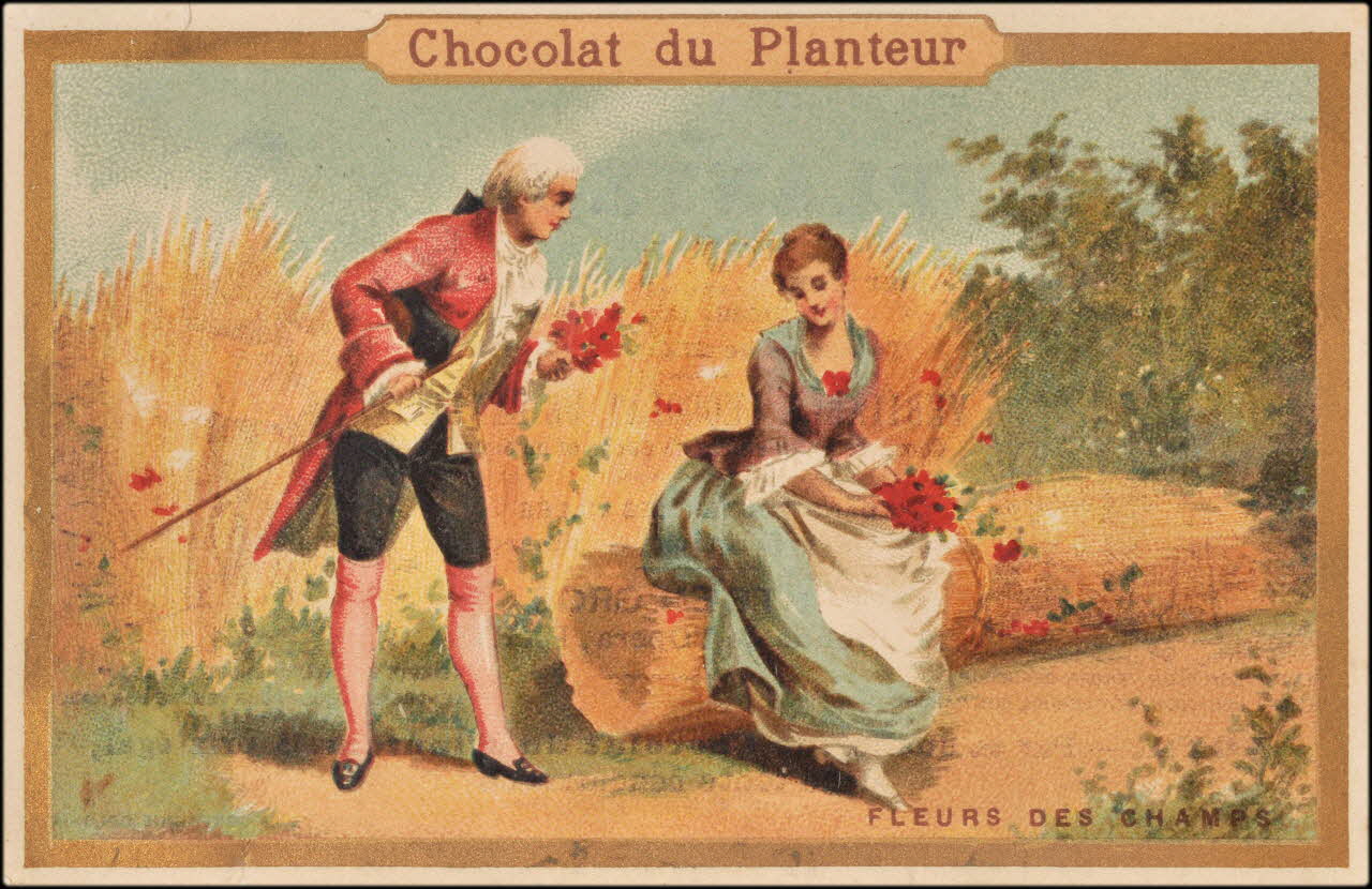 Baster & Vieillemard carte réclame chromo Paris 1878-1914 1995.1.3169.4 Photo