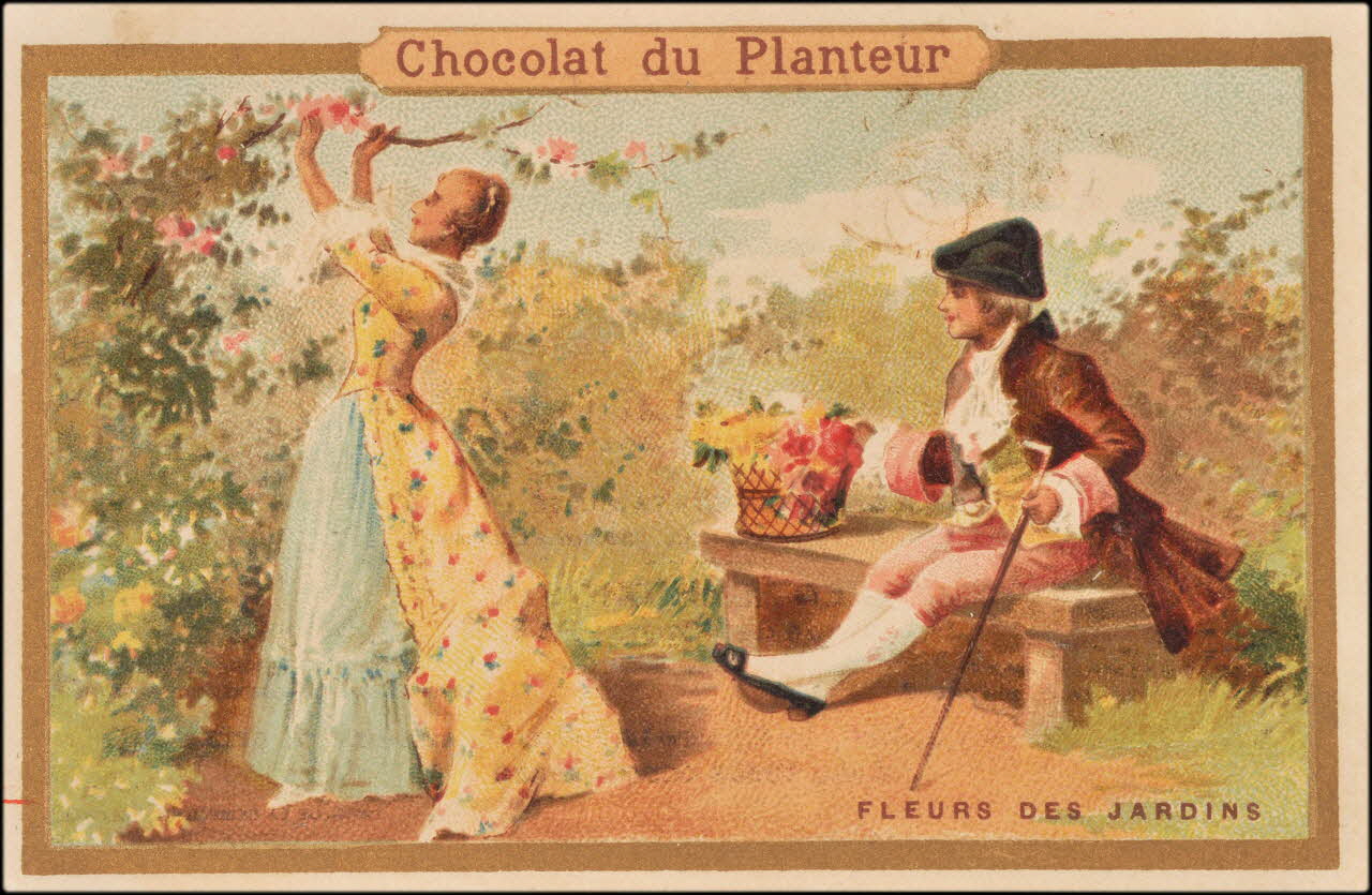 Baster & Vieillemard carte réclame chromo Paris 1878-1914 1995.1.3169.5 Photo