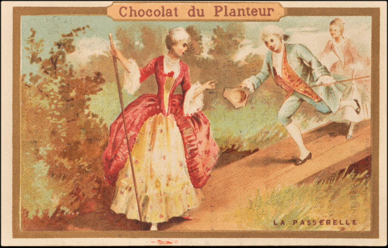 Baster & Vieillemard carte réclame chromo Paris 1878-1914 1995.1.3169.6 Photo