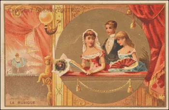 Baster & Vieillemard carte réclame chromo Paris 1889-1895 1995.1.3170.1 Photo