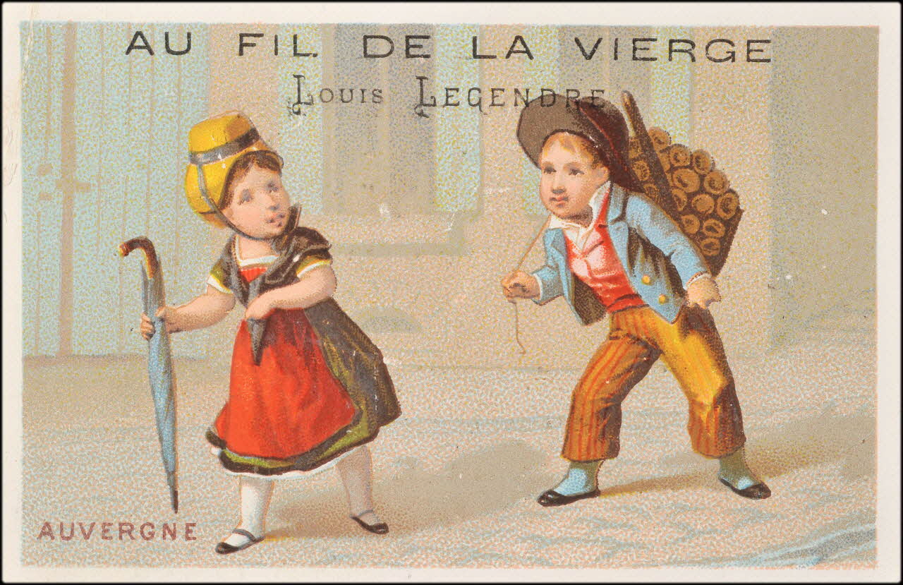 Baster & Vieillemard carte réclame chromo Paris 1878-1914 1995.1.3171.2 Photo