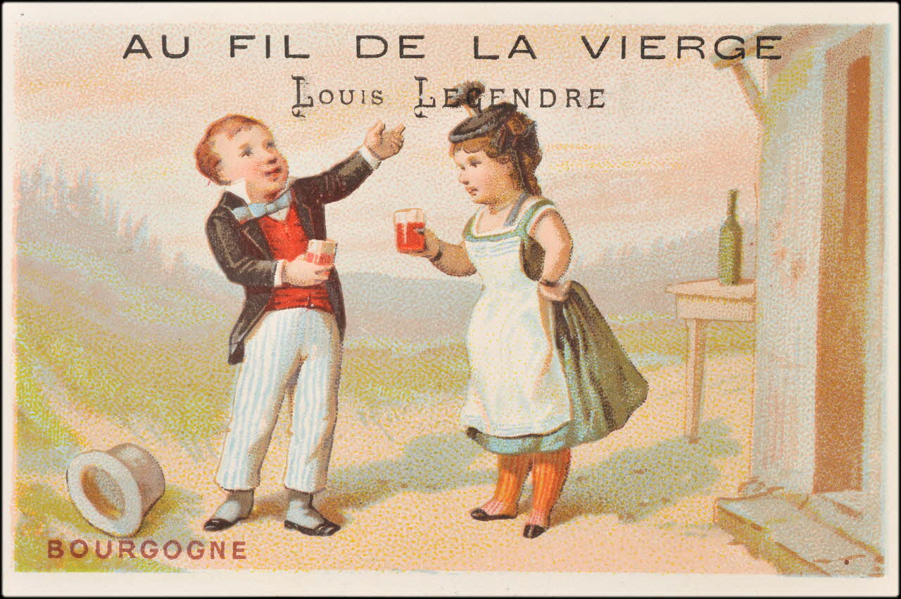 Baster & Vieillemard carte réclame chromo Paris 1878-1914 1995.1.3171.3 Photo
