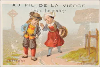 Baster & Vieillemard carte réclame chromo Paris 1878-1914 1995.1.3171.4  Photo