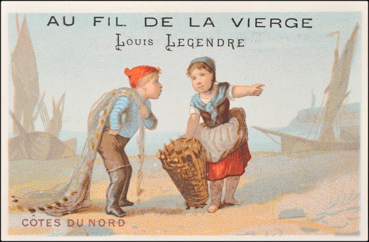 Baster & Vieillemard carte réclame chromo Paris 1878-1914 1995.1.3171.5 Photo