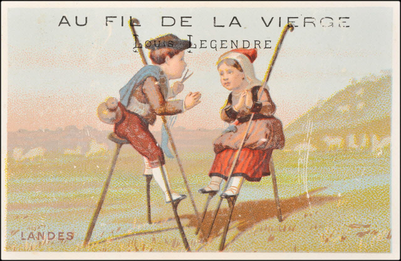 Baster & Vieillemard carte réclame chromo Paris 1878-1914 1995.1.3171.6 Photo