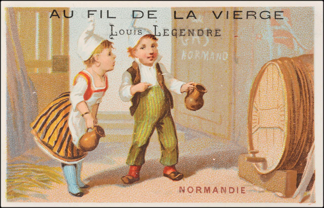 Baster & Vieillemard carte réclame chromo Paris 1878-1914 1995.1.3171.7 Photo
