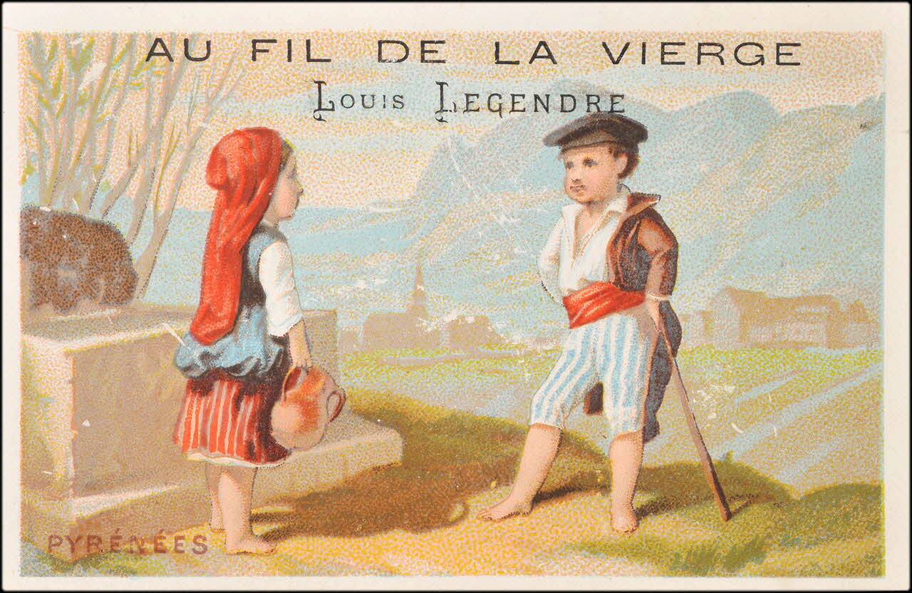 Baster & Vieillemard carte réclame chromo Paris 1878-1914 1995.1.3171.8 Photo