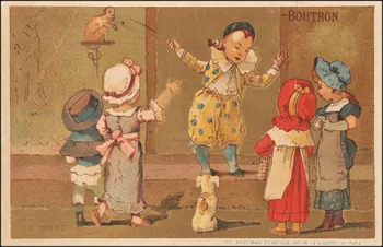 Baster & Vieillemard carte réclame chromo Paris 1889-1895 1995.1.3172.1 Photo