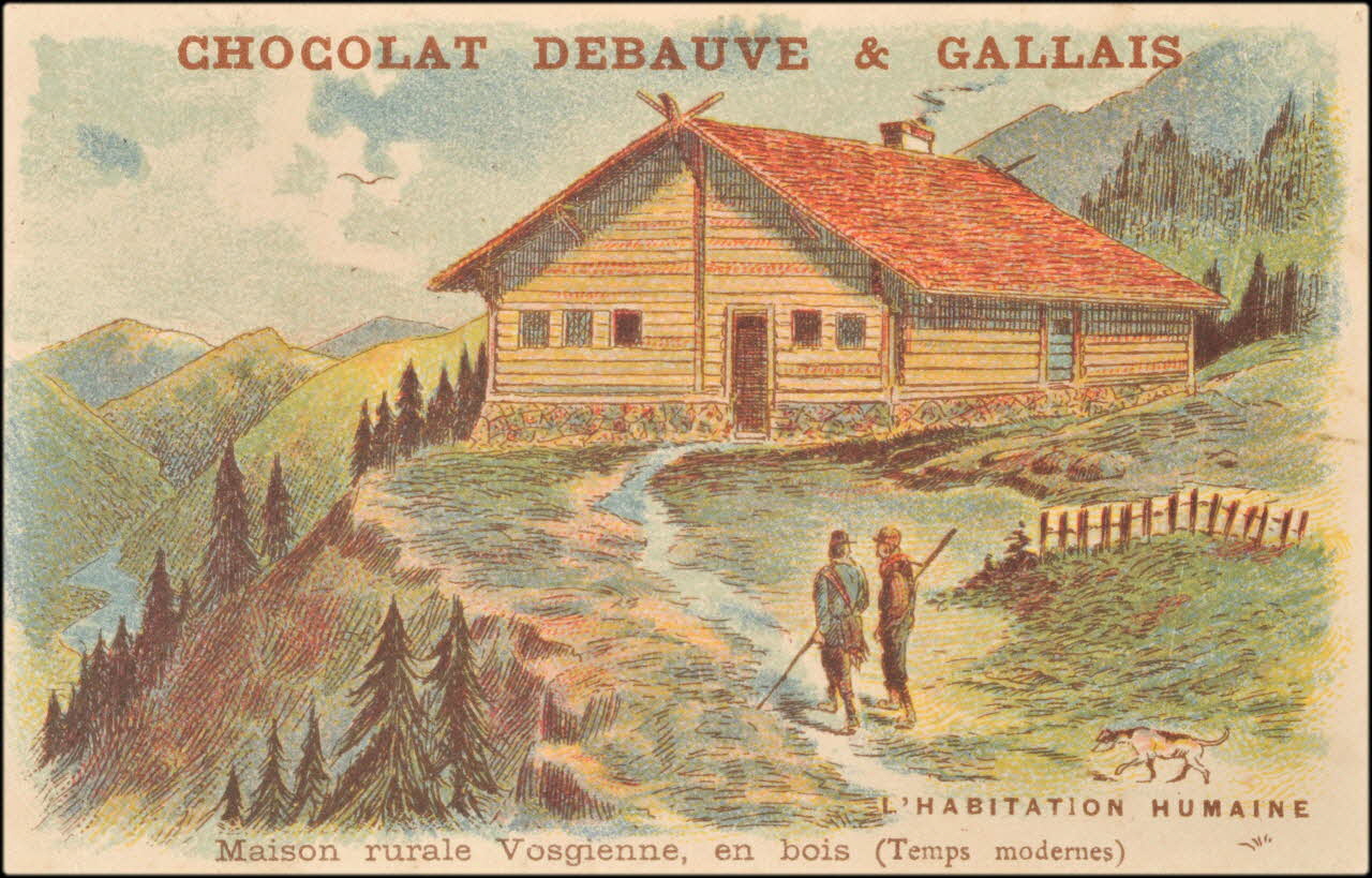 Baster & Vieillemard carte réclame chromo Paris 1895-1906 1995.1.3175.2 Photo