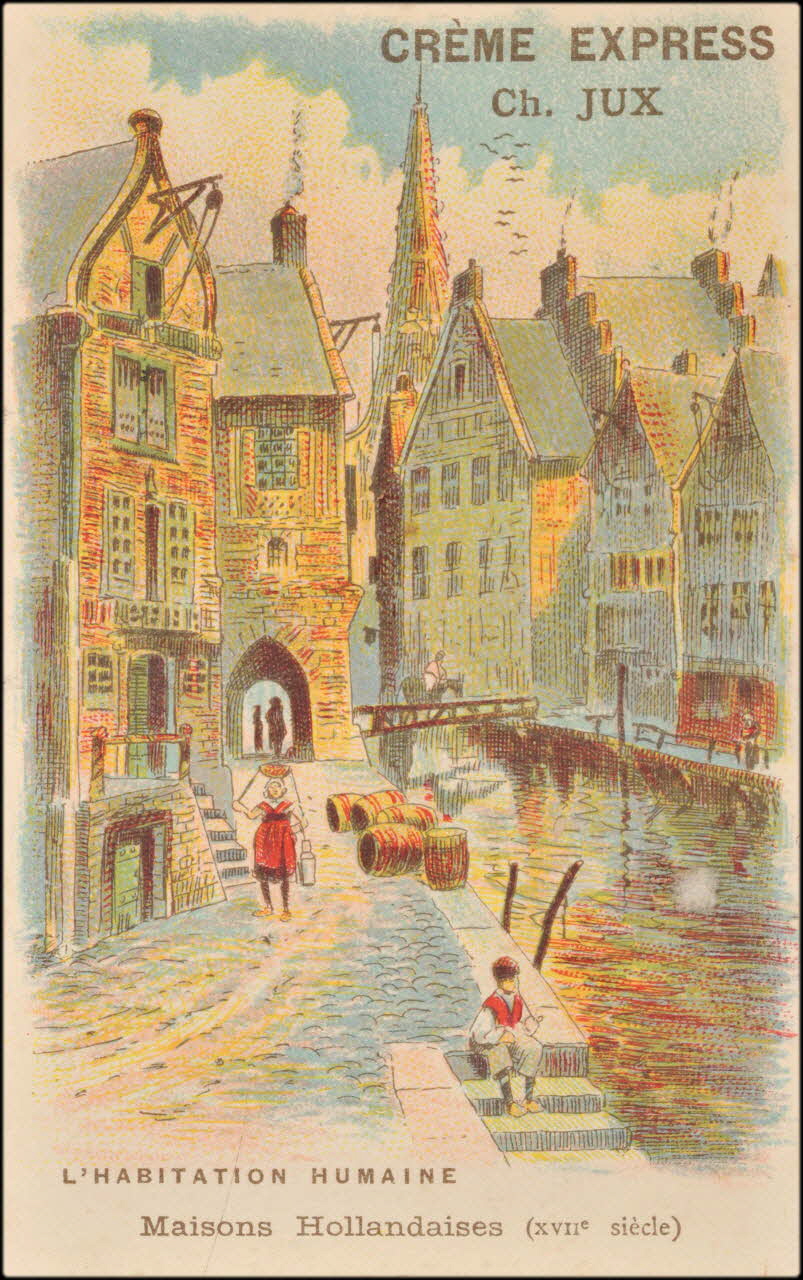 Baster & Vieillemard carte réclame chromo Paris 1878-1914 1995.1.3175.3 Photo