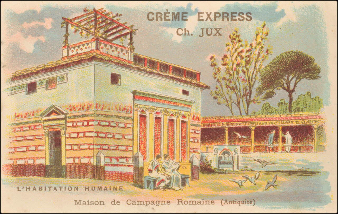 Baster & Vieillemard carte réclame chromo Paris 1878-1914 1995.1.3175.4 Photo