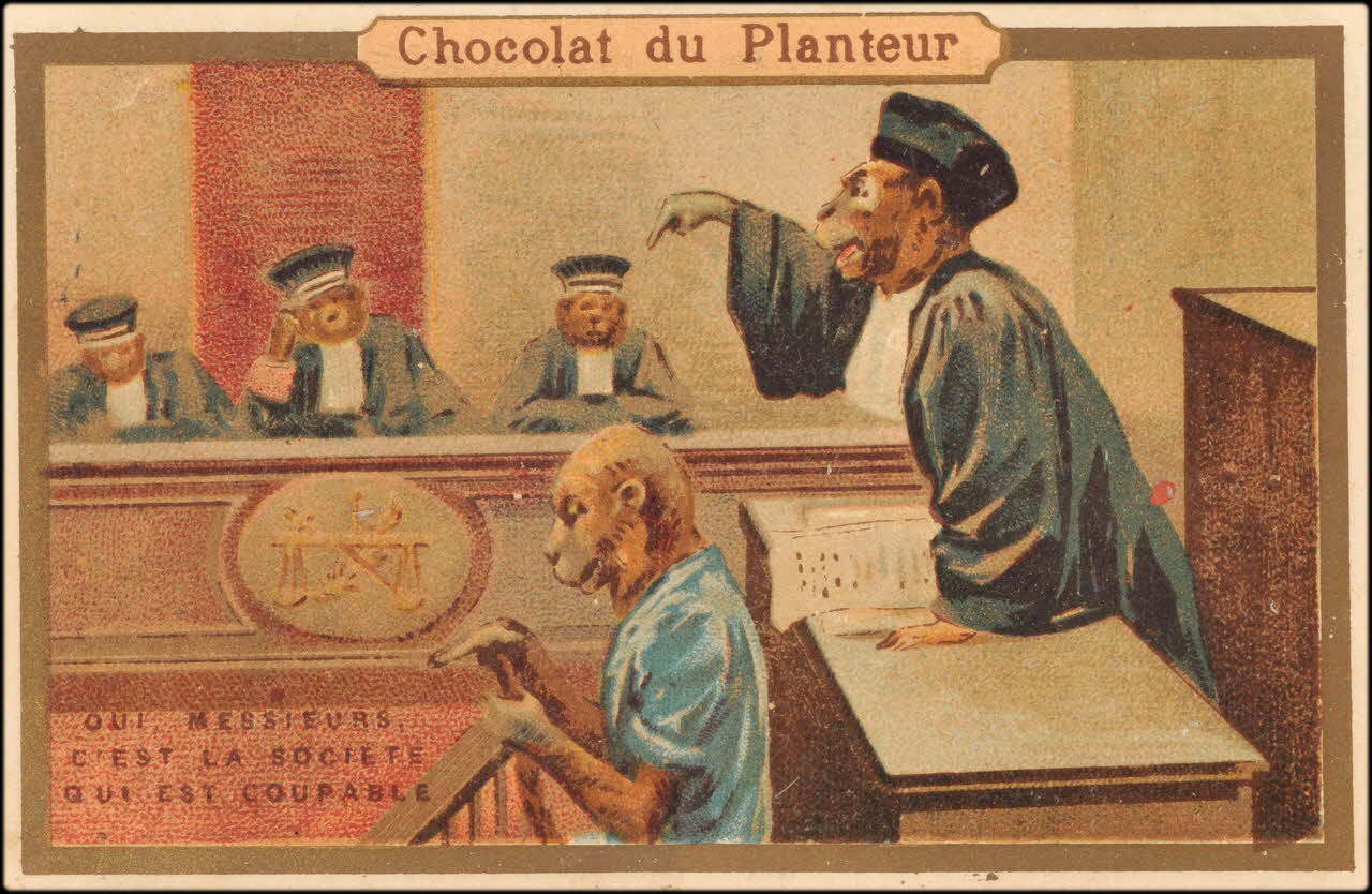 Baster & Vieillemard / Nathan F. carte réclame chromo Paris 1878-1914 1995.1.3179.4 Photo