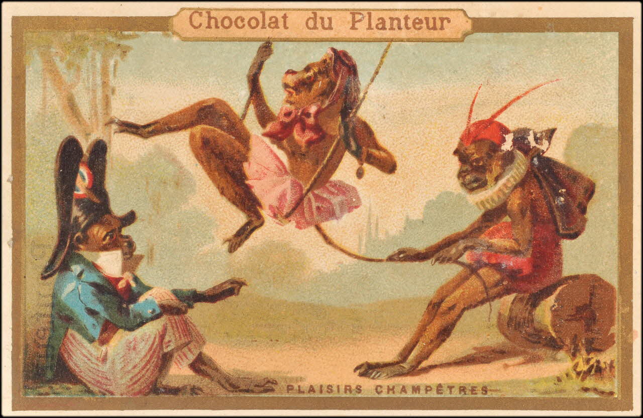 Baster & Vieillemard / Nathan F. carte réclame chromo Paris 1878-1914 1995.1.3179.5 Photo