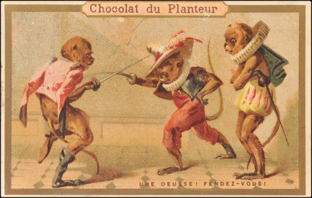 Baster & Vieillemard / Nathan F. carte réclame chromo Paris 1878-1914 1995.1.3179.6 Photo