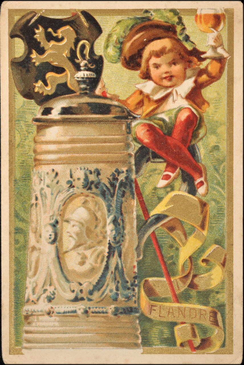 Baster & Vieillemard carte réclame chromo Paris 1878-1914 1995.1.3180.12 Photo