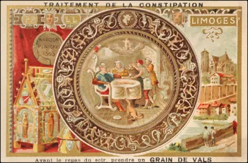 Baster & Vieillemard carte réclame chromo Paris 1886-1895 1995.1.3180.4 Photo