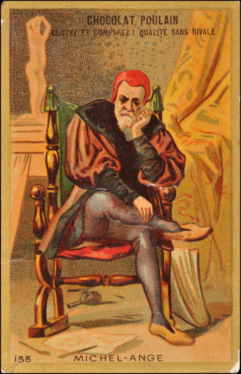 Romanet carte réclame chromo Paris 1885-1907 1995.1.352.136 Photo