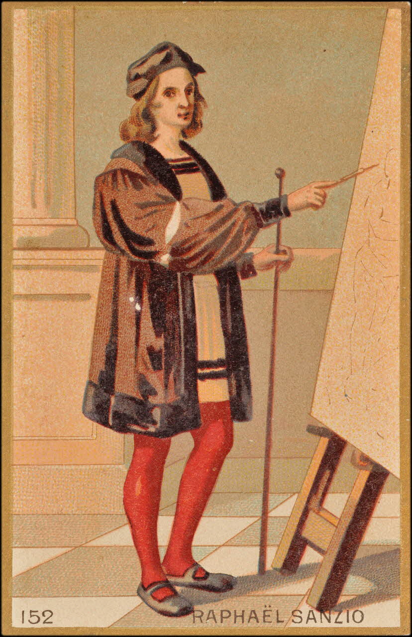 Romanet carte réclame chromo Paris 1885-1907 1995.1.352.150 Photo