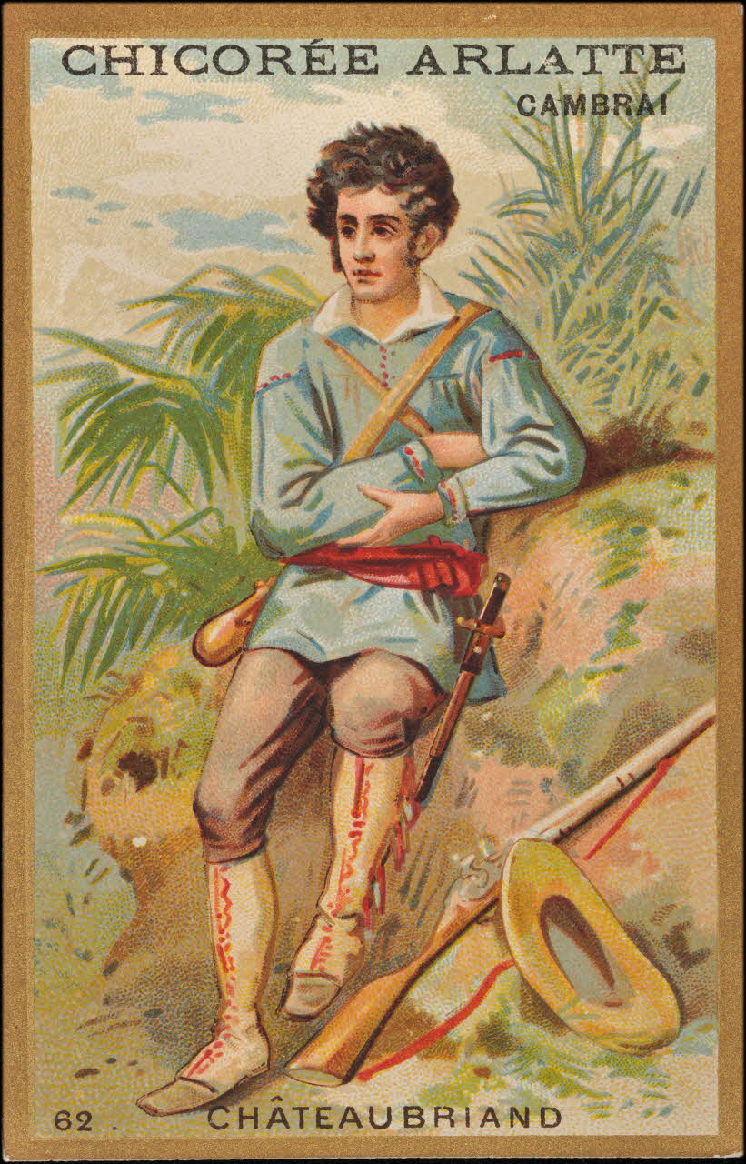 Romanet carte réclame chromo Paris 1877-1907 1995.1.352.23 Photo