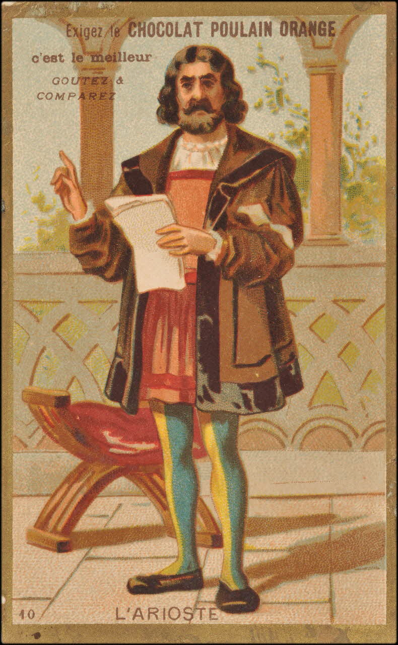 Romanet carte réclame chromo Paris 1877-1907 1995.1.352.25 Photo
