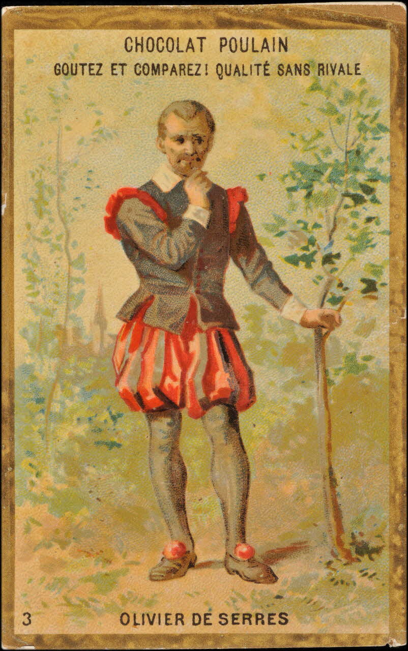 Romanet carte réclame chromo Paris 1877-1907 1995.1.352.3 Photo