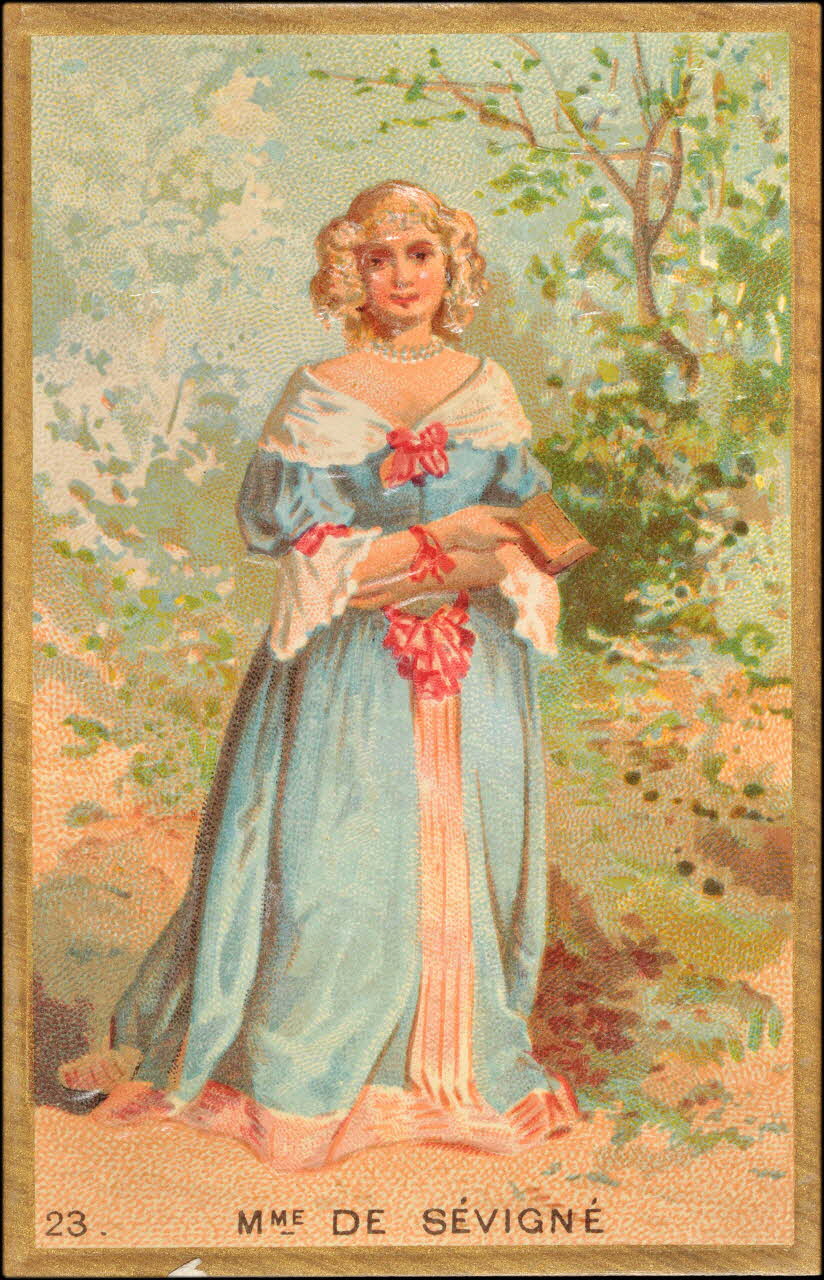 Romanet carte réclame chromo Paris 1885-1907 1995.1.352.48 Photo