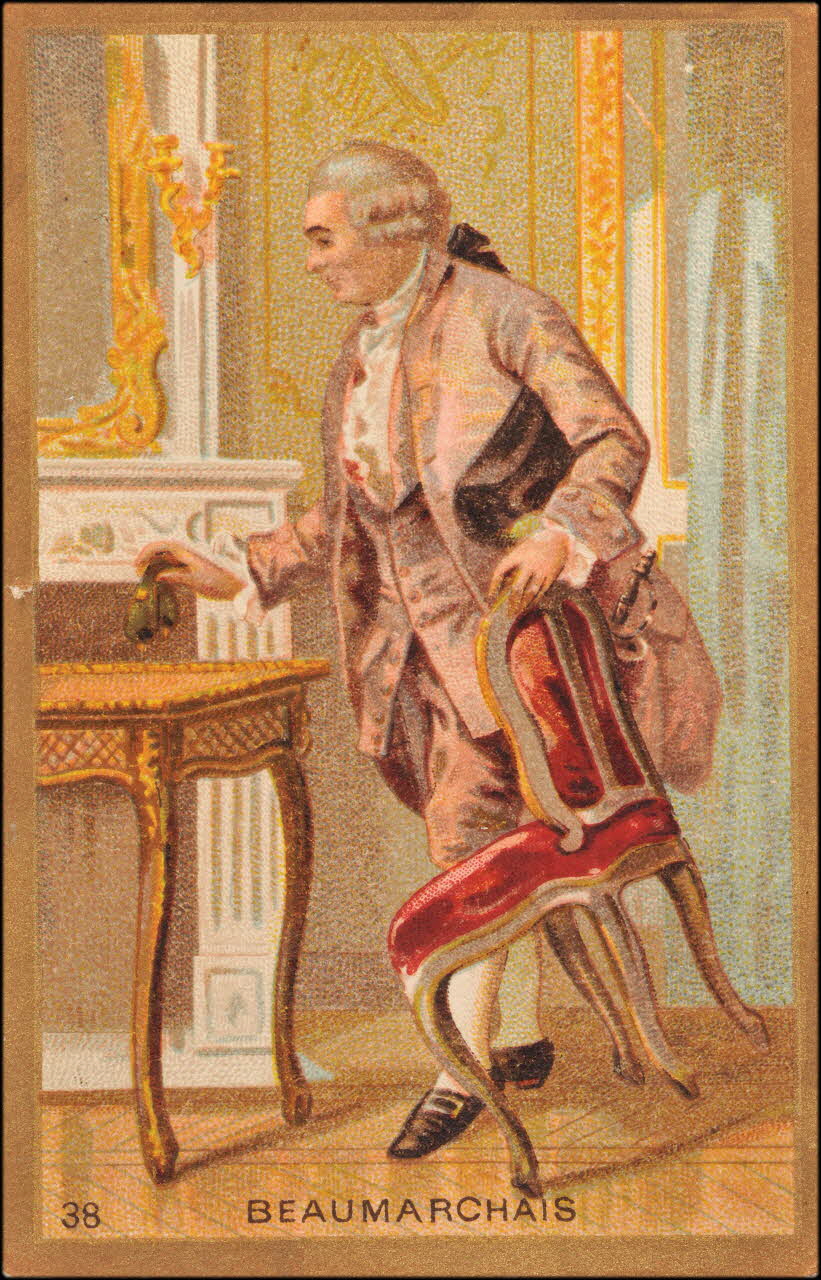 Romanet carte réclame chromo Paris 1885-1907 1995.1.352.59 Photo