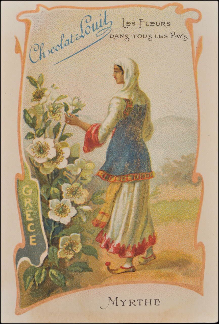 Romanet carte réclame chromo Paris 1877-1907 1995.1.353.12 Photo