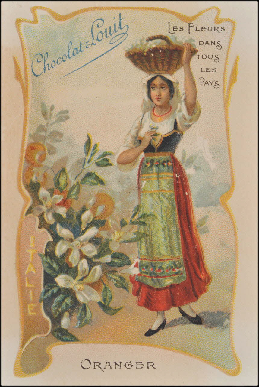 Romanet carte réclame chromo Paris 1877-1907 1995.1.353.14 Photo