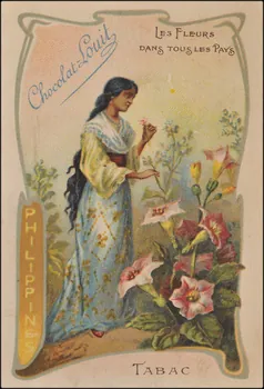 Romanet carte réclame chromo Paris 1877-1907 1995.1.353.19 Photo