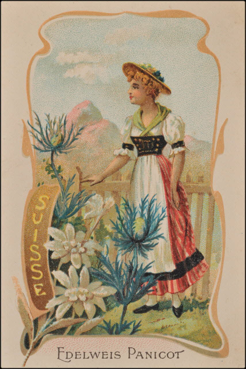 Romanet carte réclame chromo Paris 1877-1907 1995.1.353.7 Photo