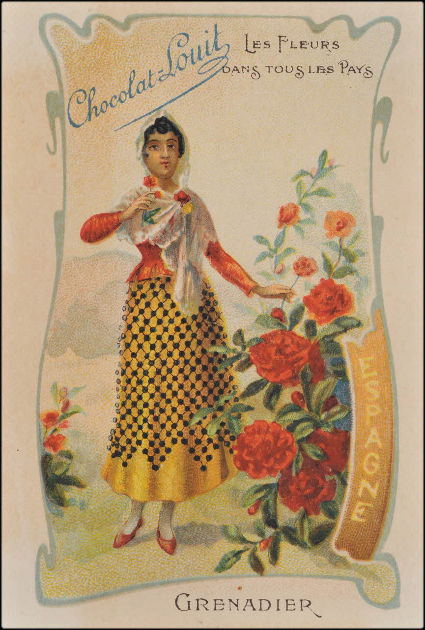 Romanet carte réclame chromo Paris 1877-1907 1995.1.353.8 Photo