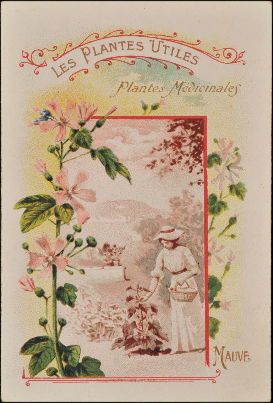 Romanet carte réclame chromo Paris 1877-1907 1995.1.354.6 Photo Mucem