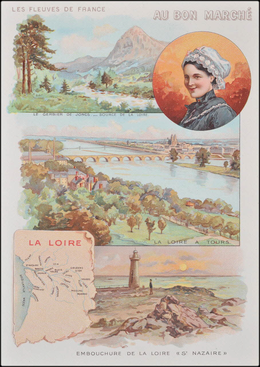 Romanet carte réclame chromo Paris 1907 1995.1.3550.2 Photo