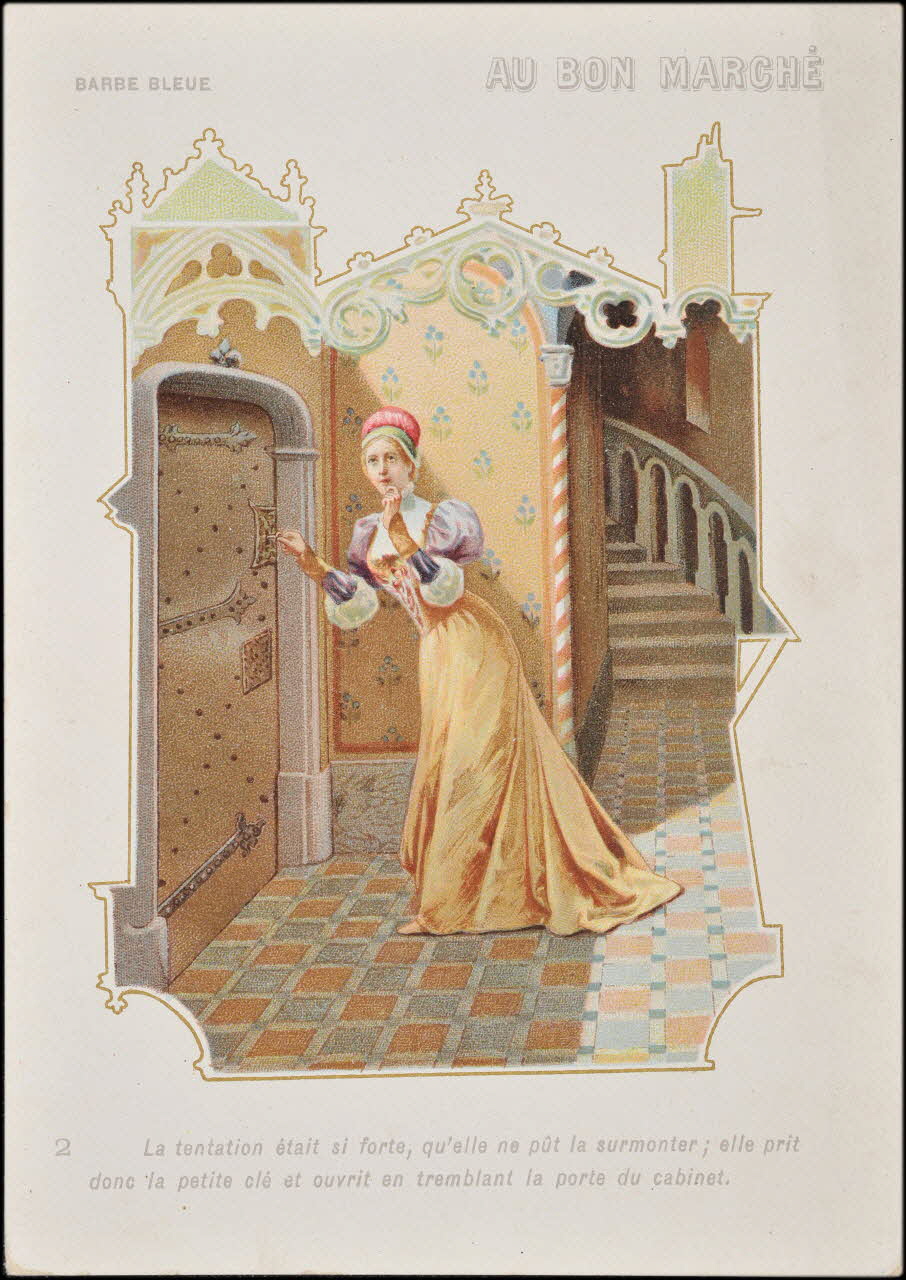 Romanet carte réclame chromo Paris 1907 1995.1.3553.2 Photo