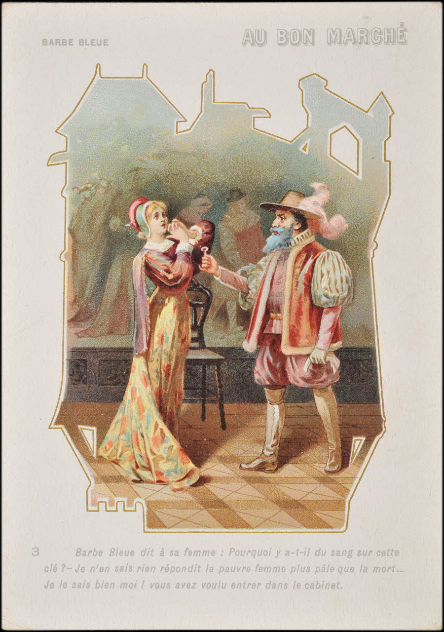 Romanet carte réclame chromo Paris 1907 1995.1.3553.3 Photo