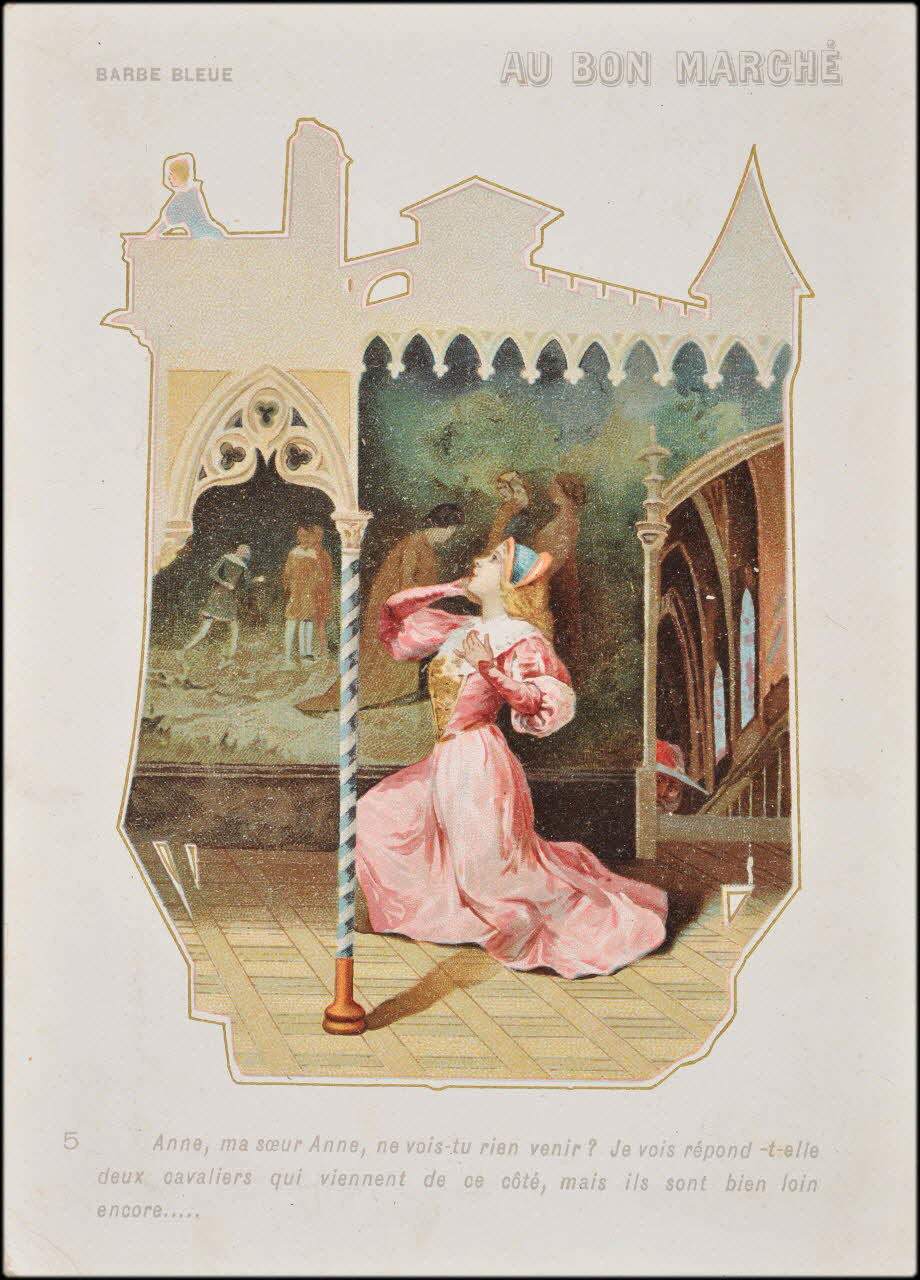 Romanet carte réclame chromo Paris 1907 1995.1.3553.5 Photo