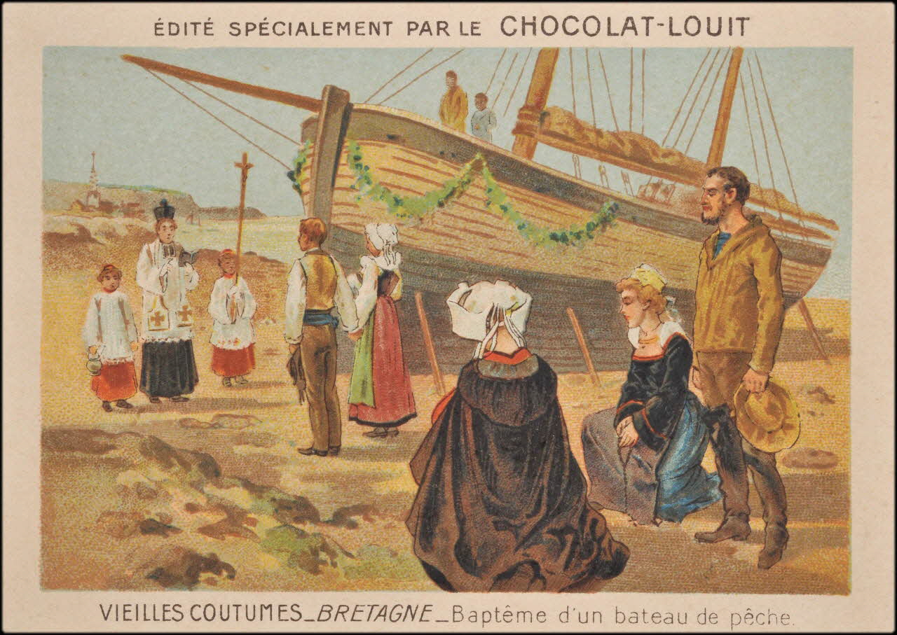 Romanet carte réclame chromo Paris 1907 1995.1.3558.18 Photo