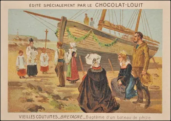 Romanet carte réclame chromo Paris 1907 1995.1.3558.18  Photo